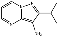 Pyrazolo[1,5-a]pyrimidin-3-amine, 2-(1-methylethyl)- Structural