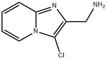 Imidazo[1,2-a]pyridine-2-methanamine, 3-chloro- Structural