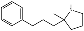 Pyrrolidine, 2-methyl-2-(3-phenylpropyl)- Structural