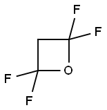Oxetane, 2,2,4,4-tetrafluoro- Structural