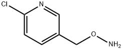 Hydroxylamine, O-[(6-chloro-3-pyridinyl)methyl]- Structural