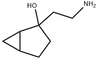 Bicyclo[3.1.0]hexan-2-ol, 2-(2-aminoethyl)- Structural