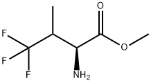 Valine, 4,4,4-trifluoro-, methyl ester Structural