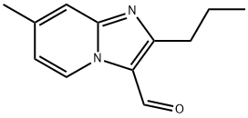 Imidazo[1,2-a]pyridine-3-carboxaldehyde, 7-methyl-2-propyl- Structural