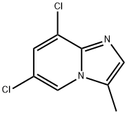 Imidazo[1,2-a]pyridine, 6,8-dichloro-3-methyl- Structural