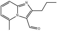 Imidazo[1,2-a]pyridine-3-carboxaldehyde, 5-methyl-2-propyl- Structural