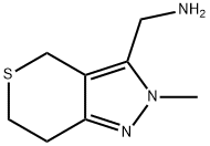 Thiopyrano[4,3-c]pyrazole-3-methanamine, 2,4,6,7-tetrahydro-2-methyl- Structural