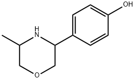 Phenol, 4-(5-methyl-3-morpholinyl)- Structural
