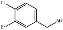 Benzenemethanethiol, 3-bromo-4-chloro- Structural