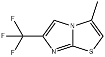Imidazo[2,1-b]thiazole, 3-methyl-6-(trifluoromethyl)- Structural