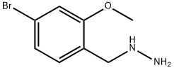 Hydrazine, [(4-bromo-2-methoxyphenyl)methyl]- Structural