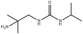 Urea, N-(2-amino-2-methylpropyl)-N'-(1-methylethyl)- Structural