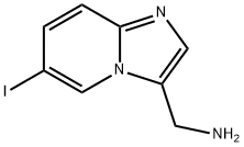 Imidazo[1,2-a]pyridine-3-methanamine, 6-iodo- Structural