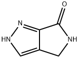 Pyrrolo[3,4-c]pyrazol-6(2H)-one, 4,5-dihydro- Structural