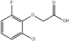 Acetic acid, 2-(2-chloro-6-fluorophenoxy)- Structural
