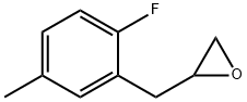 Oxirane, 2-[(2-fluoro-5-methylphenyl)methyl]- Structural