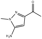 Ethanone, 1-(5-amino-1-methyl-1H-pyrazol-3-yl)- Structural
