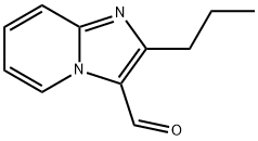 Imidazo[1,2-a]pyridine-3-carboxaldehyde, 2-propyl- Structural