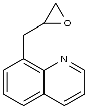 Quinoline, 8-(2-oxiranylmethyl)- Structural