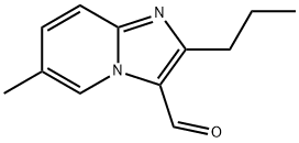 Imidazo[1,2-a]pyridine-3-carboxaldehyde, 6-methyl-2-propyl- Structural