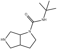 Pyrrolo[3,4-b]pyrrole-1(2H)-carboxamide, N-(1,1-dimethylethyl)hexahydro- Structural