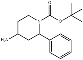 1-Piperidinecarboxylic acid, 4-amino-2-phenyl-, 1,1-dimethylethyl ester