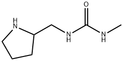Urea, N-methyl-N'-(2-pyrrolidinylmethyl)- Structural