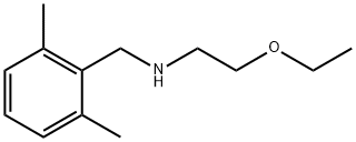 Benzenemethanamine, N-(2-ethoxyethyl)-2,6-dimethyl- Structural
