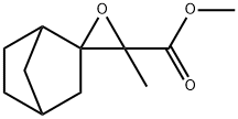 Spiro[bicyclo[2.2.1]heptane-2,2'-oxirane]-3'-carboxylic acid, 3'-methyl-, methyl ester Structural