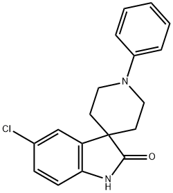Spiro[3H-indole-3,4'-piperidin]-2(1H)-one, 5-chloro-1'-phenyl- Structural