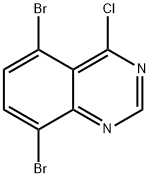 Quinazoline, 5,8-dibromo-4-chloro- Structural