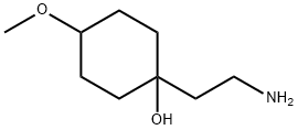 Cyclohexanol, 1-(2-aminoethyl)-4-methoxy- Structural