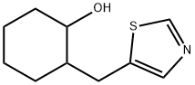 Cyclohexanol, 2-(5-thiazolylmethyl)- Structural