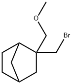 Bicyclo[2.2.1]heptane, 2-(bromomethyl)-2-(methoxymethyl)- Structural