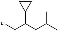 Cyclopropane, [1-(bromomethyl)-3-methylbutyl]- Structural