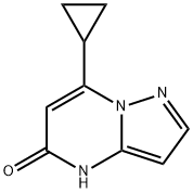 Pyrazolo[1,5-a]pyrimidin-5(4H)-one, 7-cyclopropyl- Structural