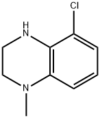 Quinoxaline, 5-chloro-1,2,3,4-tetrahydro-1-methyl- Structural