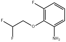 Benzenamine, 2-(2,2-difluoroethoxy)-3-fluoro- Structural