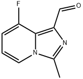 Imidazo[1,5-a]pyridine-1-carboxaldehyde, 8-fluoro-3-methyl- Structural