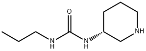 Urea, N-(3R)-3-piperidinyl-N'-propyl- Structural