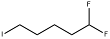 Pentane,1,1-difluoro-5-iodo Structural