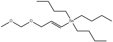 Stannane, tributyl[(1E)-3-(methoxymethoxy)-1-propen-1-yl]- Structural