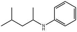 Benzenamine, N-(1,3-dimethylbutyl)- Structural