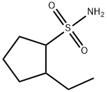 Cyclopentanesulfonamide, 2-ethyl- Structural