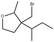 Furan, 3-(bromomethyl)tetrahydro-2-methyl-3-(1-methylpropyl)- Structural