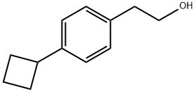 Benzeneethanol, 4-cyclobutyl- Structural