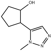 Cyclopentanol, 2-(1-methyl-1H-1,2,3-triazol-5-yl)- Structural