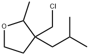 Furan, 3-(chloromethyl)tetrahydro-2-methyl-3-(2-methylpropyl)- Structural