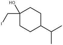 Cyclohexanol, 1-(iodomethyl)-4-(1-methylethyl)- Structural