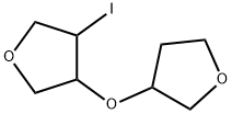 Furan, tetrahydro-3-iodo-4-[(tetrahydro-3-furanyl)oxy]- Structural